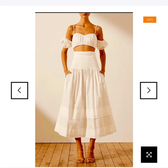 Shona Joy Dresses & Skirts - Amaia High Waisted MIDI skirt